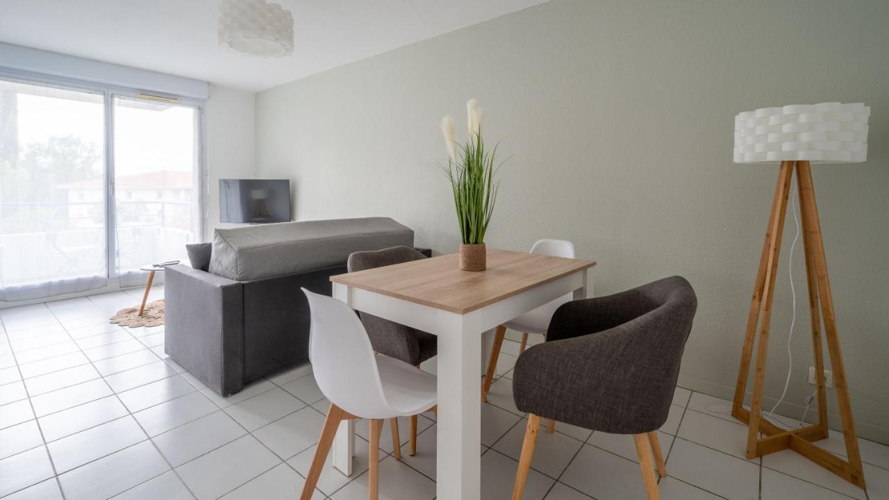 L'Airbusien - Terrasse et parking - Airbus à coté Apartamento Colomiers Exterior foto